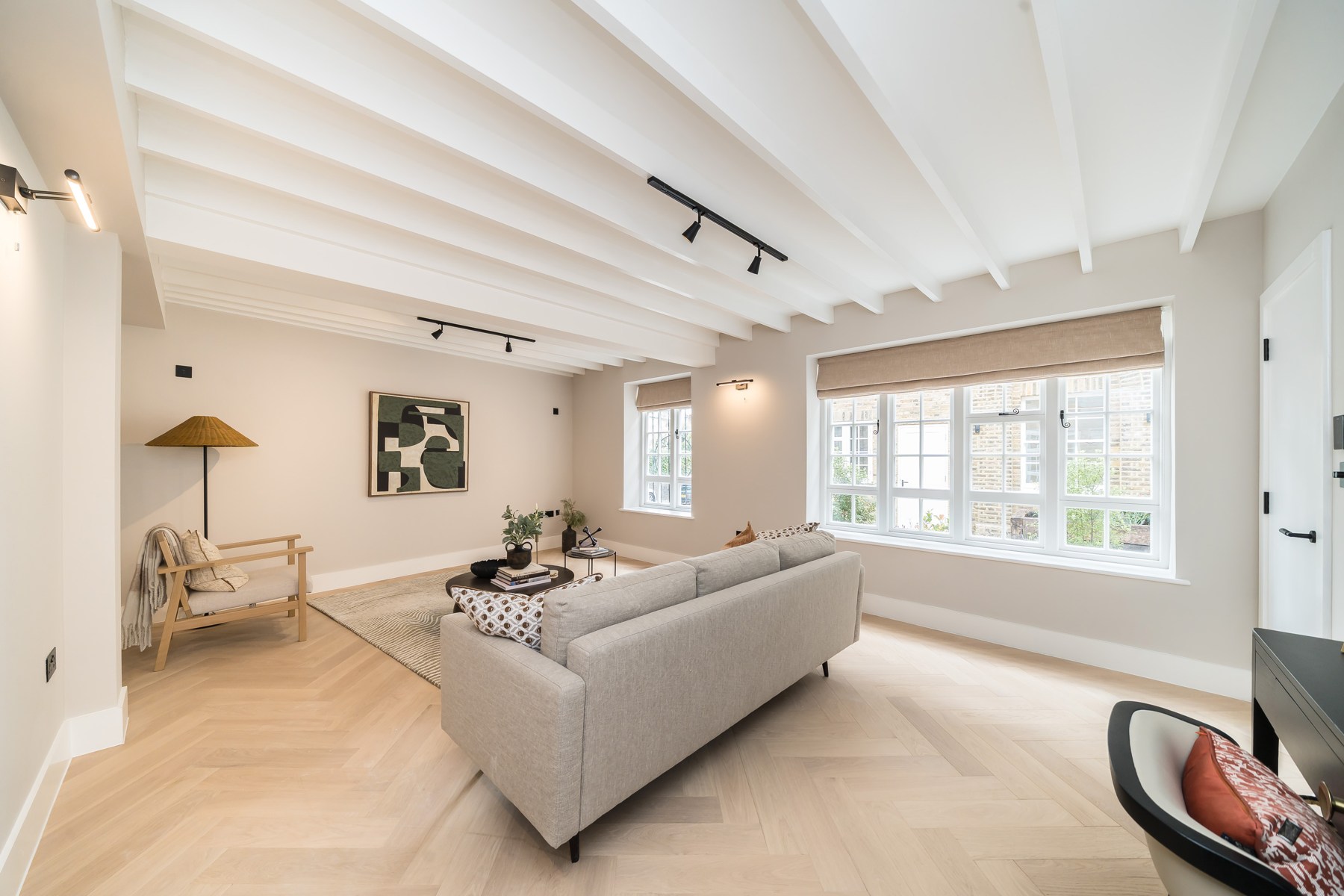 Completed living room · July 2026
