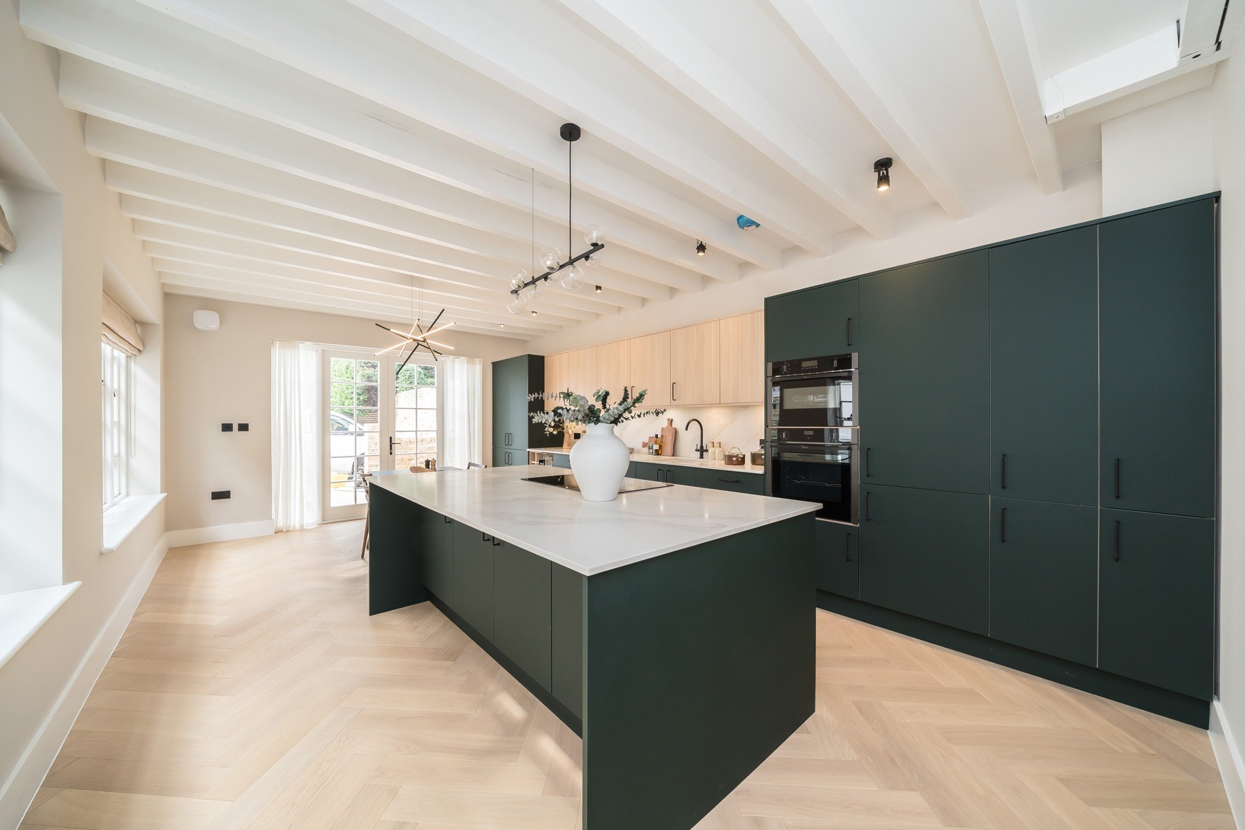 COMPLETED · Kitchen and dining space, July 2026
