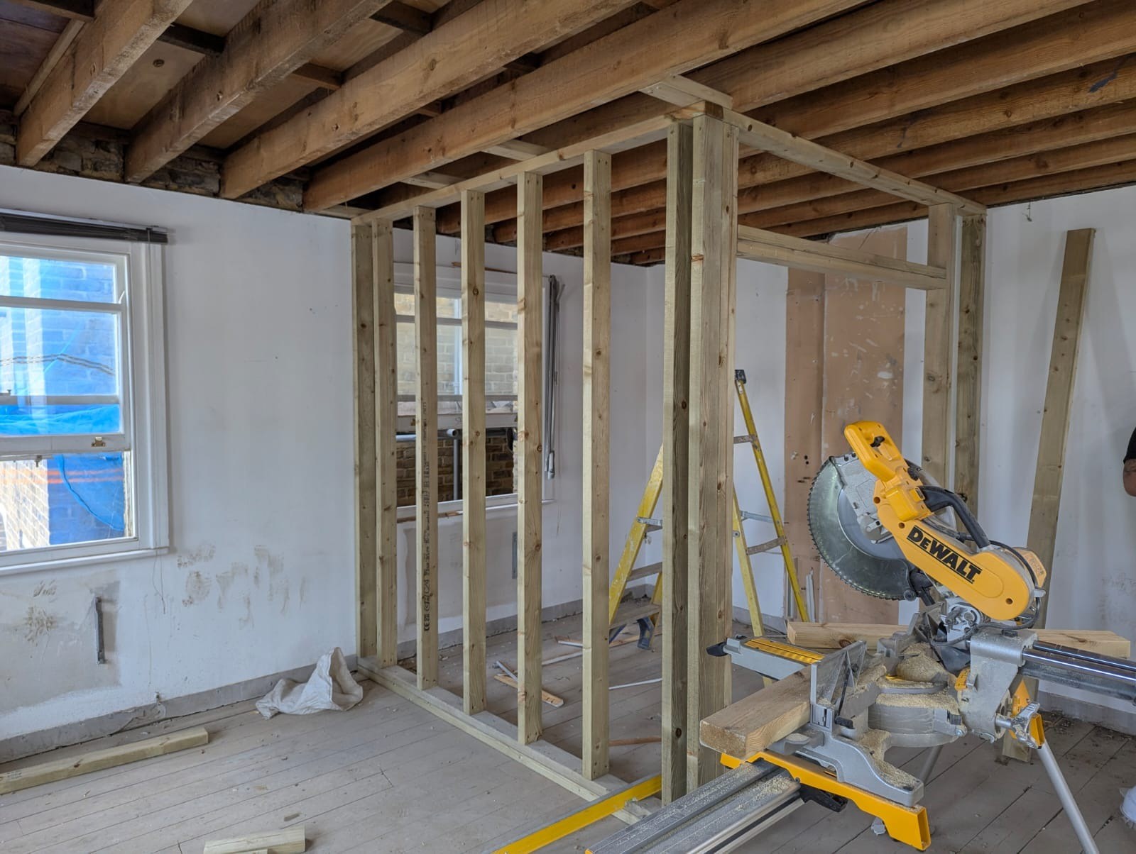 New timber partitions · July 2025