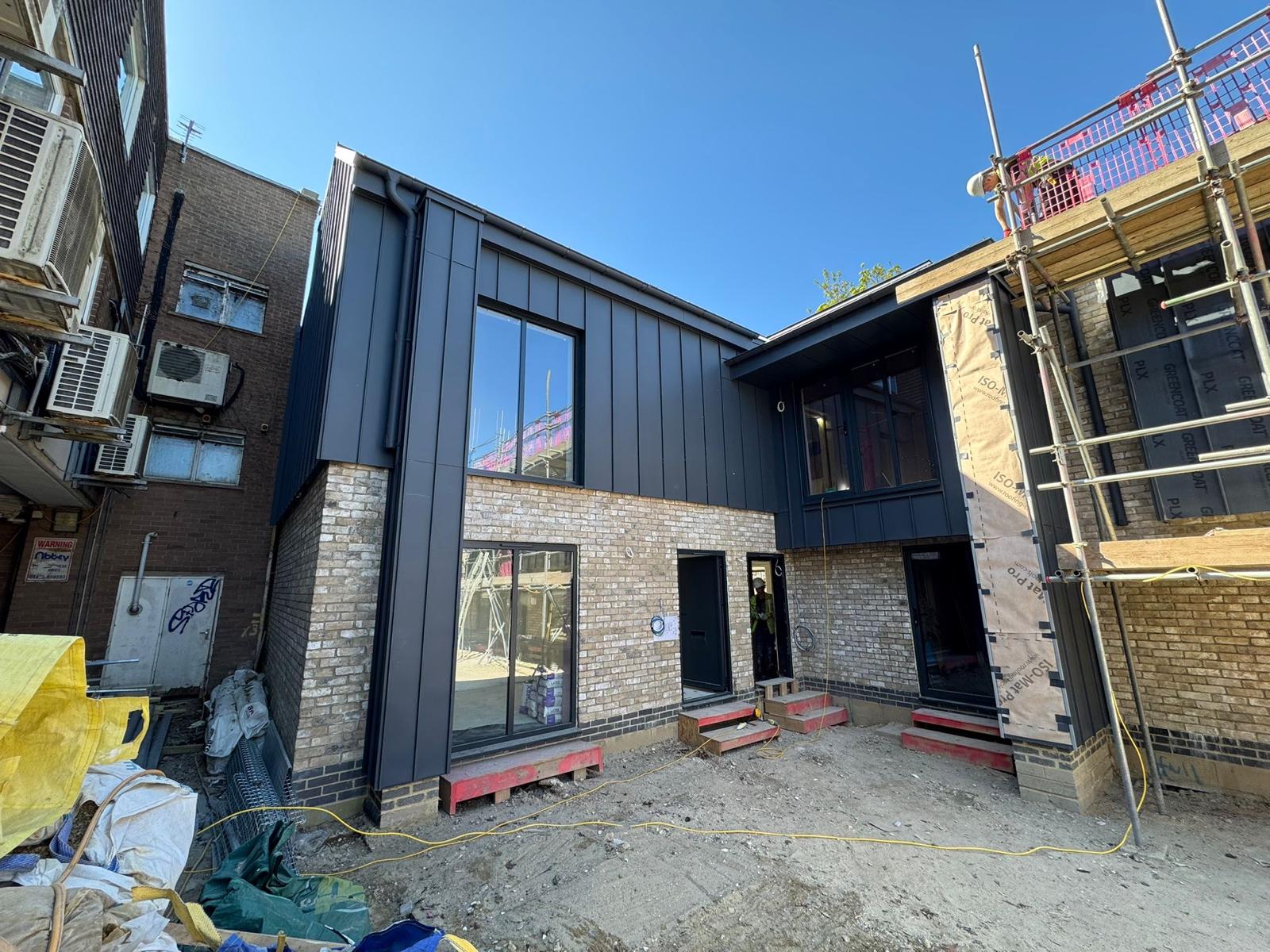 The Courtyard under construction, image supplied by Peter Lynch on 24 April 2026