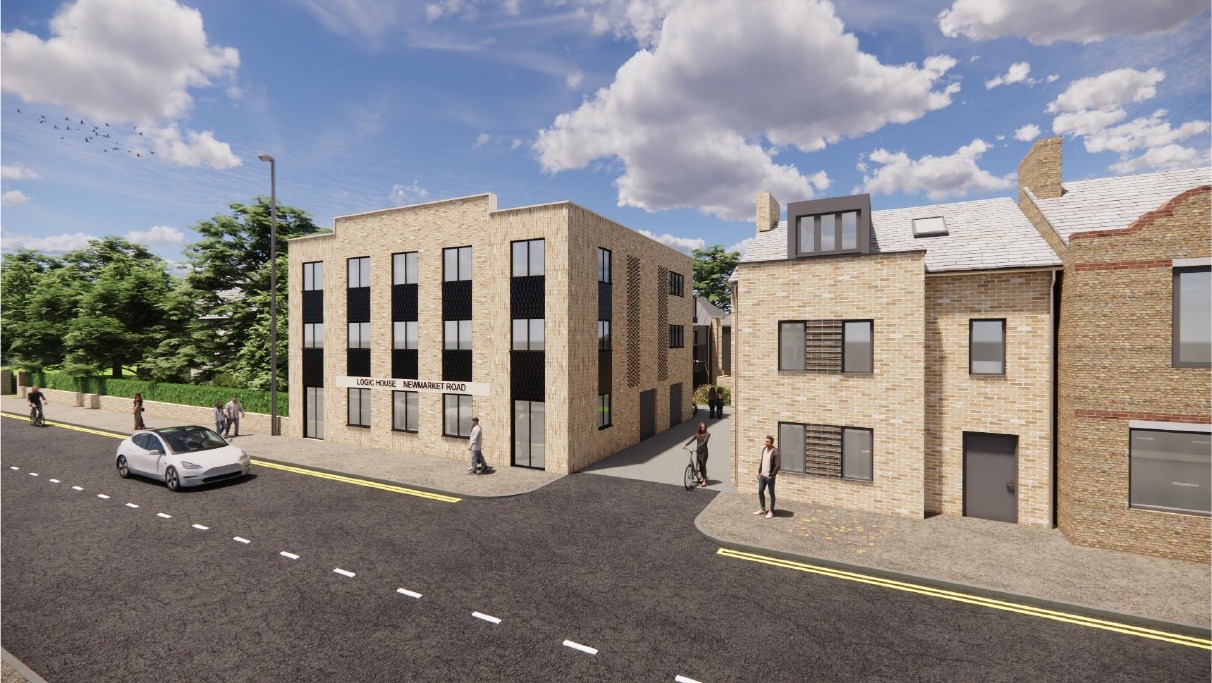 CBB Architects’ proposed street view of Logic House